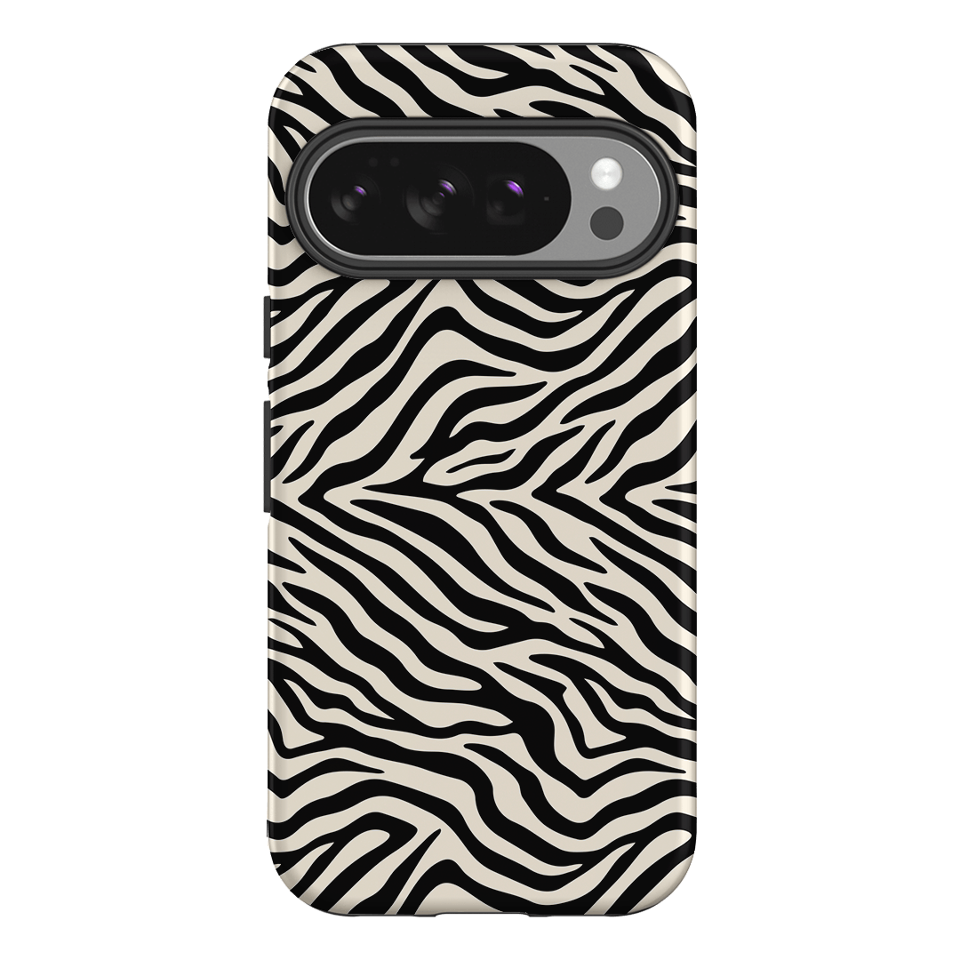 Zebra Ink Printed Phone Cases Google Pixel 10 Pro / Armoured by The Dairy - The Dairy