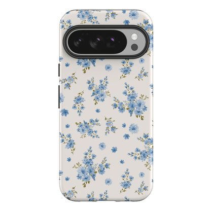 Blue Meadow Printed Phone Cases Google Pixel 10 Pro XL / Armoured by Kasiags Art - The Dairy
