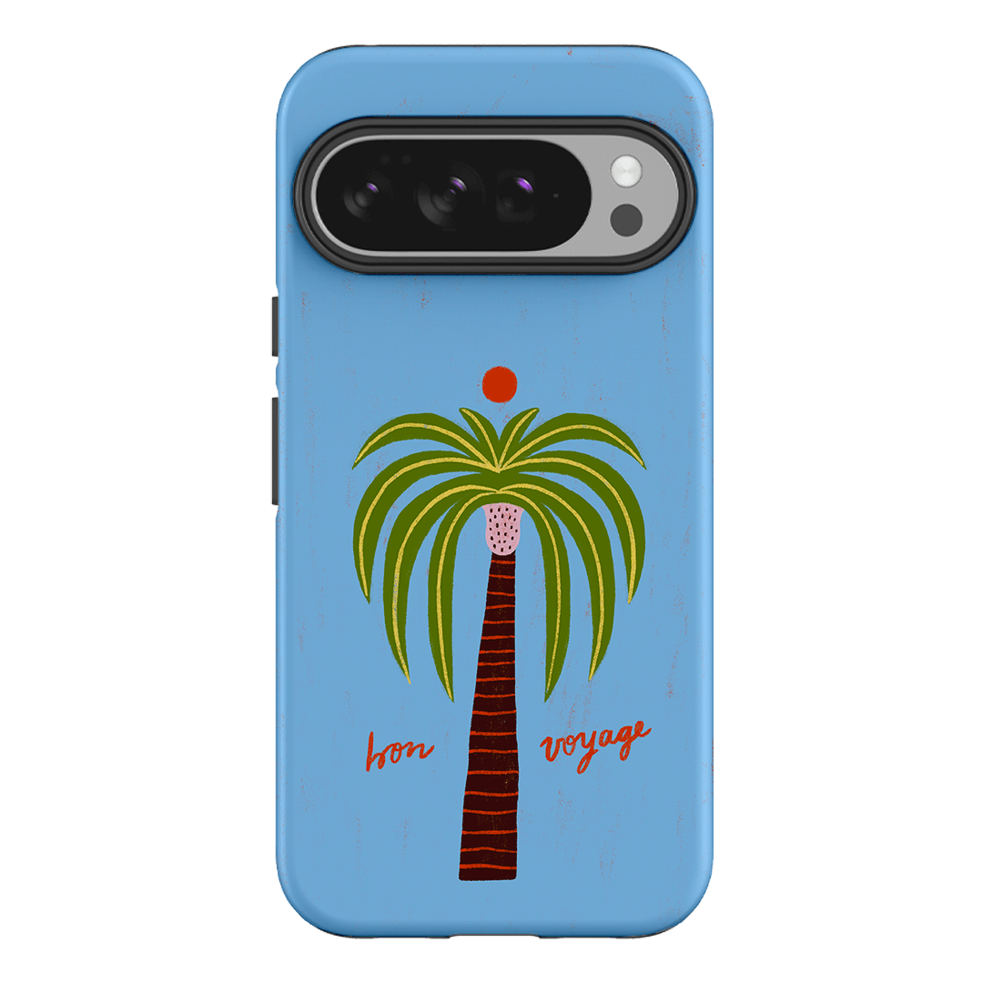 Bon Voyage Blue Printed Phone Cases Google Pixel 10 Pro XL / Armoured by Marie Faurrite - The Dairy