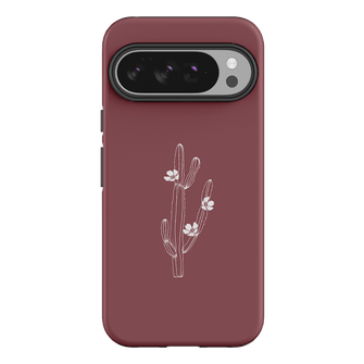 Cactus Flower Printed Phone Cases Google Pixel 10 Pro XL / Armoured by Typoflora - The Dairy