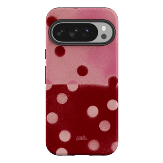 Cherry Polka Dot Printed Phone Cases Google Pixel 10 Pro XL / Armoured by Jasmine Dowling - The Dairy
