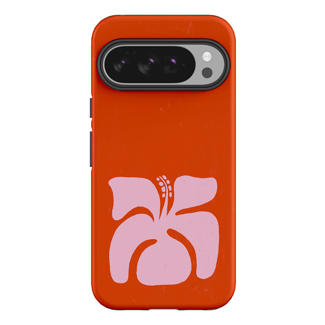 Hibiscus Crush Printed Phone Cases Google Pixel 10 Pro XL / Armoured by Marie Faurrite - The Dairy