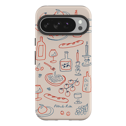 Italian Fare Printed Phone Cases Google Pixel 10 Pro XL / Armoured by Phthalo Ruth - The Dairy