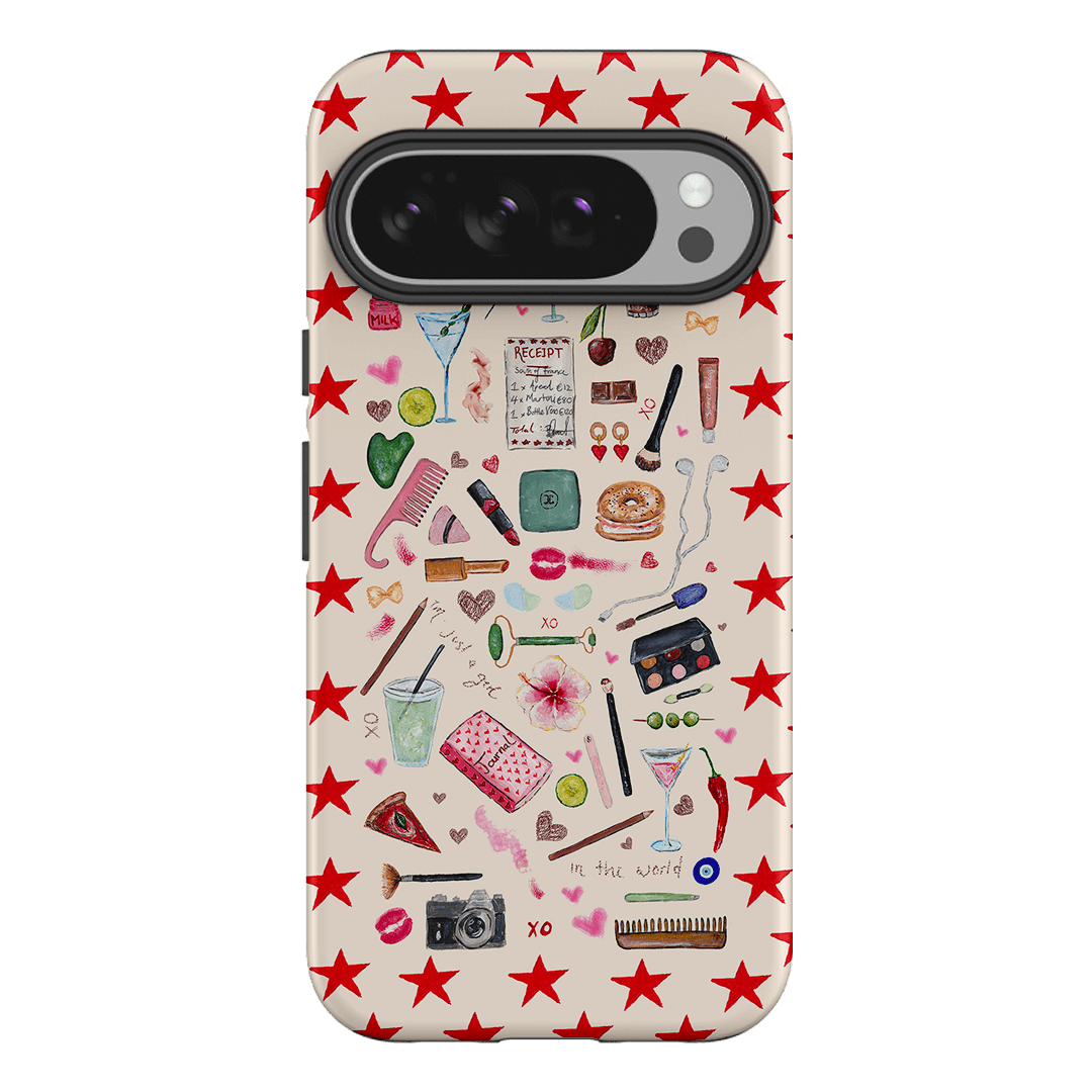 Just A Girl Printed Phone Cases Google Pixel 10 Pro XL / Armoured by BG. Studio - The Dairy