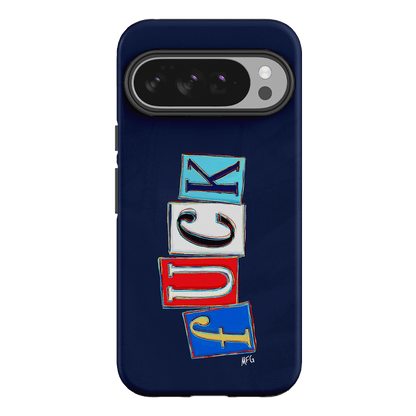 Lil Fcks Blue Printed Phone Cases Google Pixel 10 Pro XL / Armoured by Margarbs Art - The Dairy