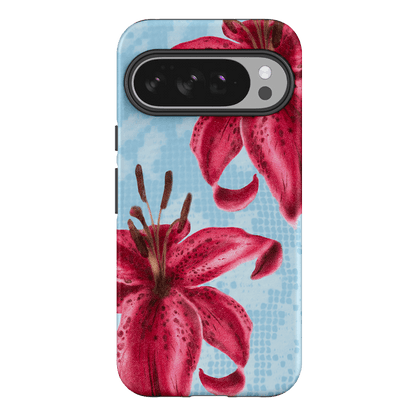 Lillies Printed Phone Cases Google Pixel 10 Pro XL / Armoured by Sally Hungerford - The Dairy