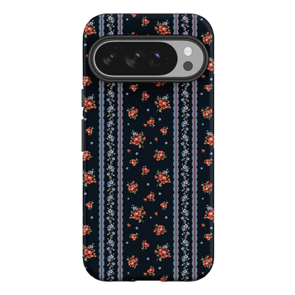 Midnight Stripe Printed Phone Cases Google Pixel 10 Pro XL / Armoured by Kasiags Art - The Dairy