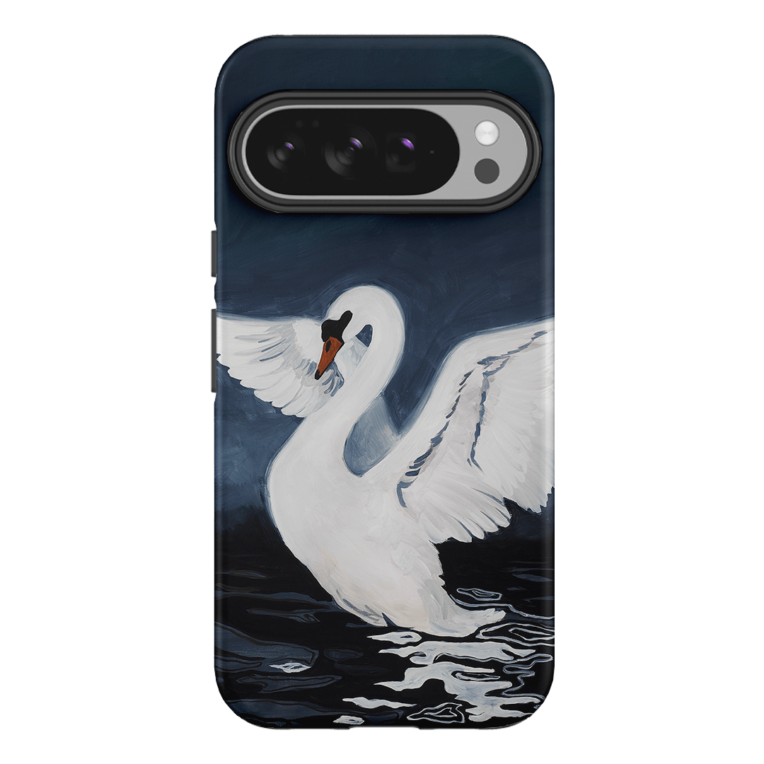Midnight Swan Printed Phone Cases Google Pixel 10 Pro XL / Armoured by Lisa Hu - The Dairy