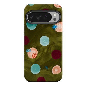 Olive Spot Printed Phone Cases Google Pixel 10 Pro XL / Armoured by Charlie Taylor - The Dairy