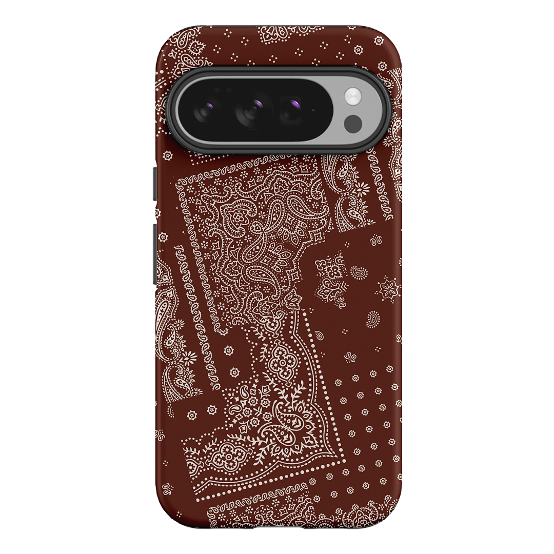 Paisley Cinnamon Printed Phone Cases Google Pixel 10 Pro XL / Armoured by The Dairy - The Dairy