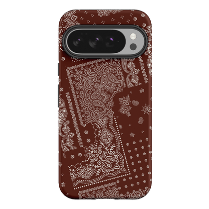 Paisley Cinnamon Printed Phone Cases Google Pixel 10 Pro XL / Armoured by The Dairy - The Dairy