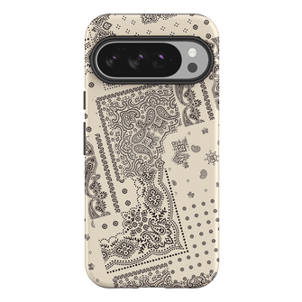 Paisley Ecru Printed Phone Cases Google Pixel 10 Pro XL / Armoured by The Dairy - The Dairy
