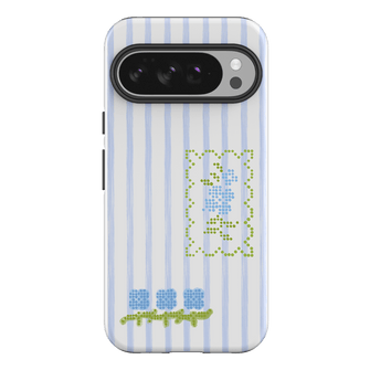 Patchwork Blue Printed Phone Cases Google Pixel 10 Pro XL / Armoured by Kayla Carr - The Dairy