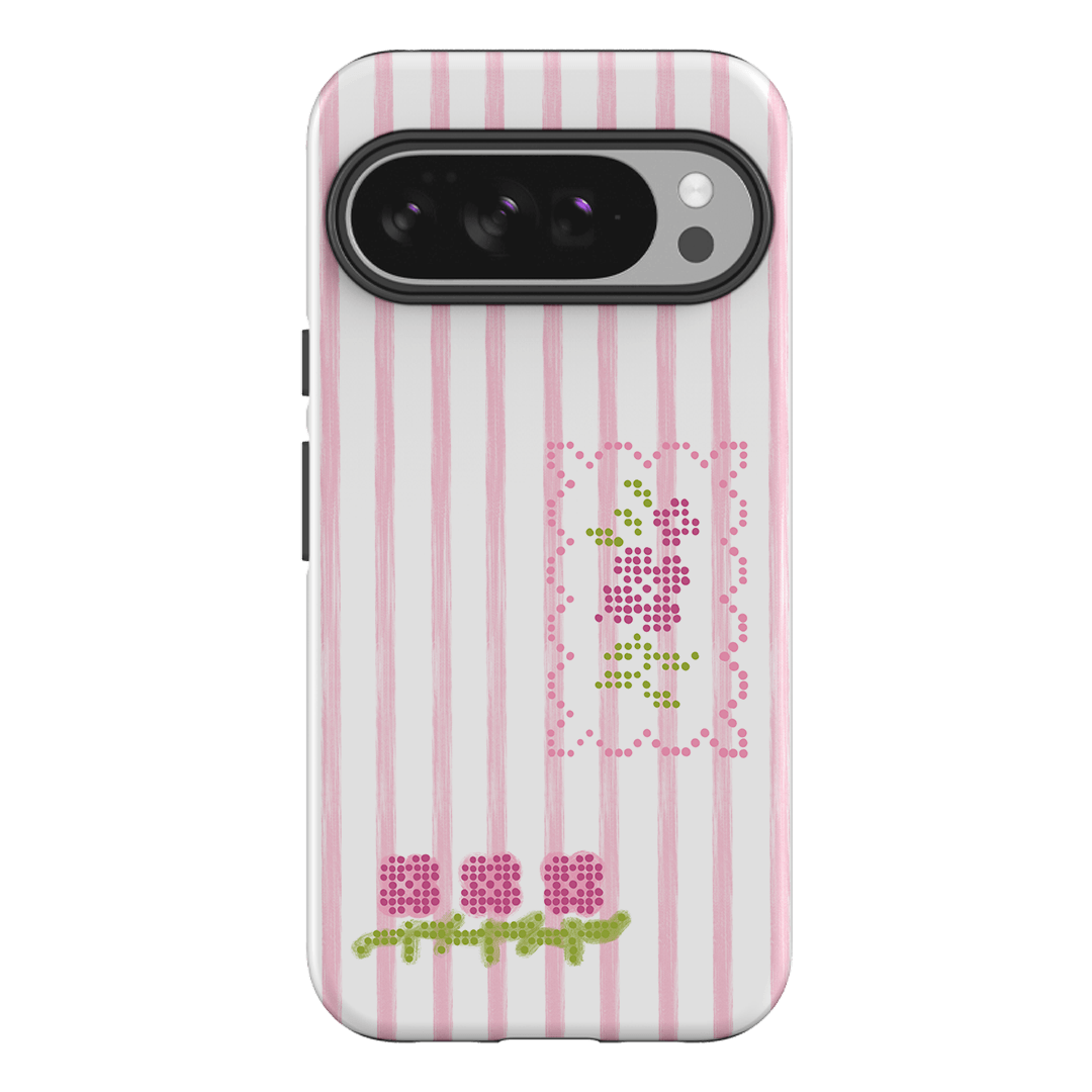 Patchwork Pink Printed Phone Cases Google Pixel 10 Pro XL / Armoured by Kayla Carr - The Dairy