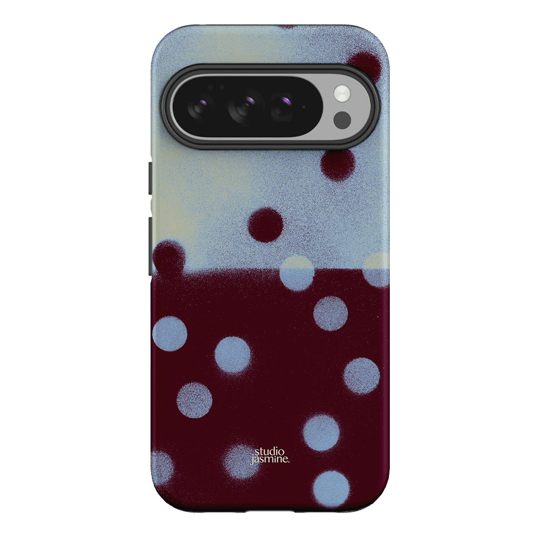 Plum Polka Dot