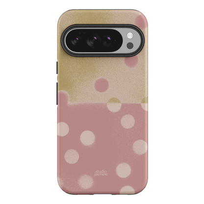 Strawberry Polka Dot Printed Phone Cases Google Pixel 10 Pro XL / Armoured by Jasmine Dowling - The Dairy