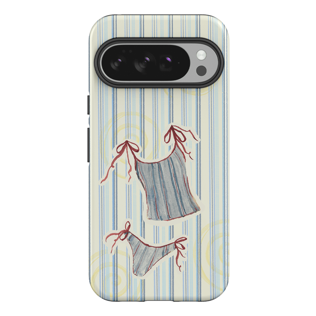 Stripe Tankini Printed Phone Cases Google Pixel 10 Pro XL / Armoured by Kayla Carr - The Dairy