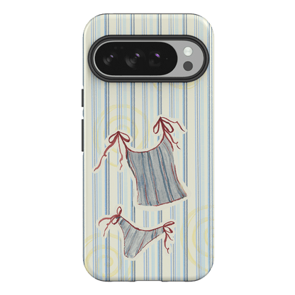 Stripe Tankini Printed Phone Cases Google Pixel 10 Pro XL / Armoured by Kayla Carr - The Dairy