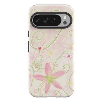 Swirl Pink Printed Phone Cases Google Pixel 10 Pro XL / Armoured by Kayla Carr - The Dairy
