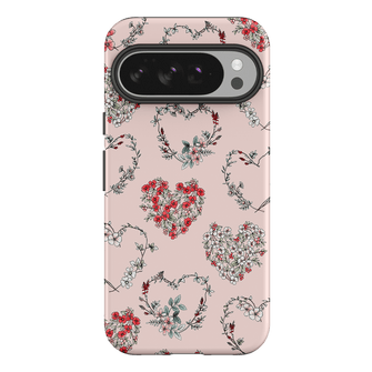 Wild Heart Wreath Printed Phone Cases Google Pixel 10 Pro XL / Armoured by Typoflora - The Dairy