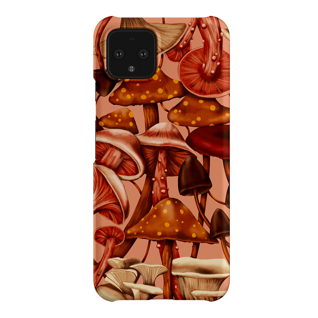 Shrooms Printed Phone Cases Google Pixel 4 / Snap by Kelly Thompson - The Dairy