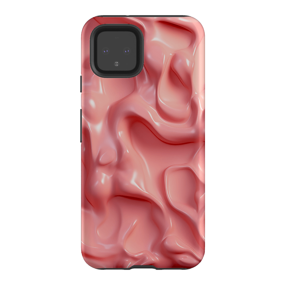 Peach Printed Phone Cases Google Pixel 4 / Armoured by Henryk - The Dairy