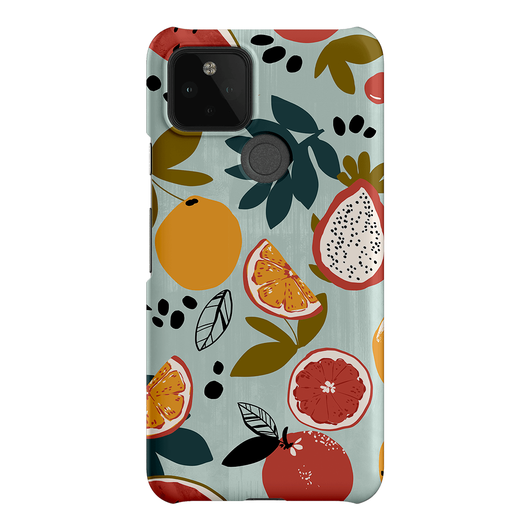 Fruit Market Printed Phone Cases Google Pixel 5 / Snap by Charlie Taylor - The Dairy