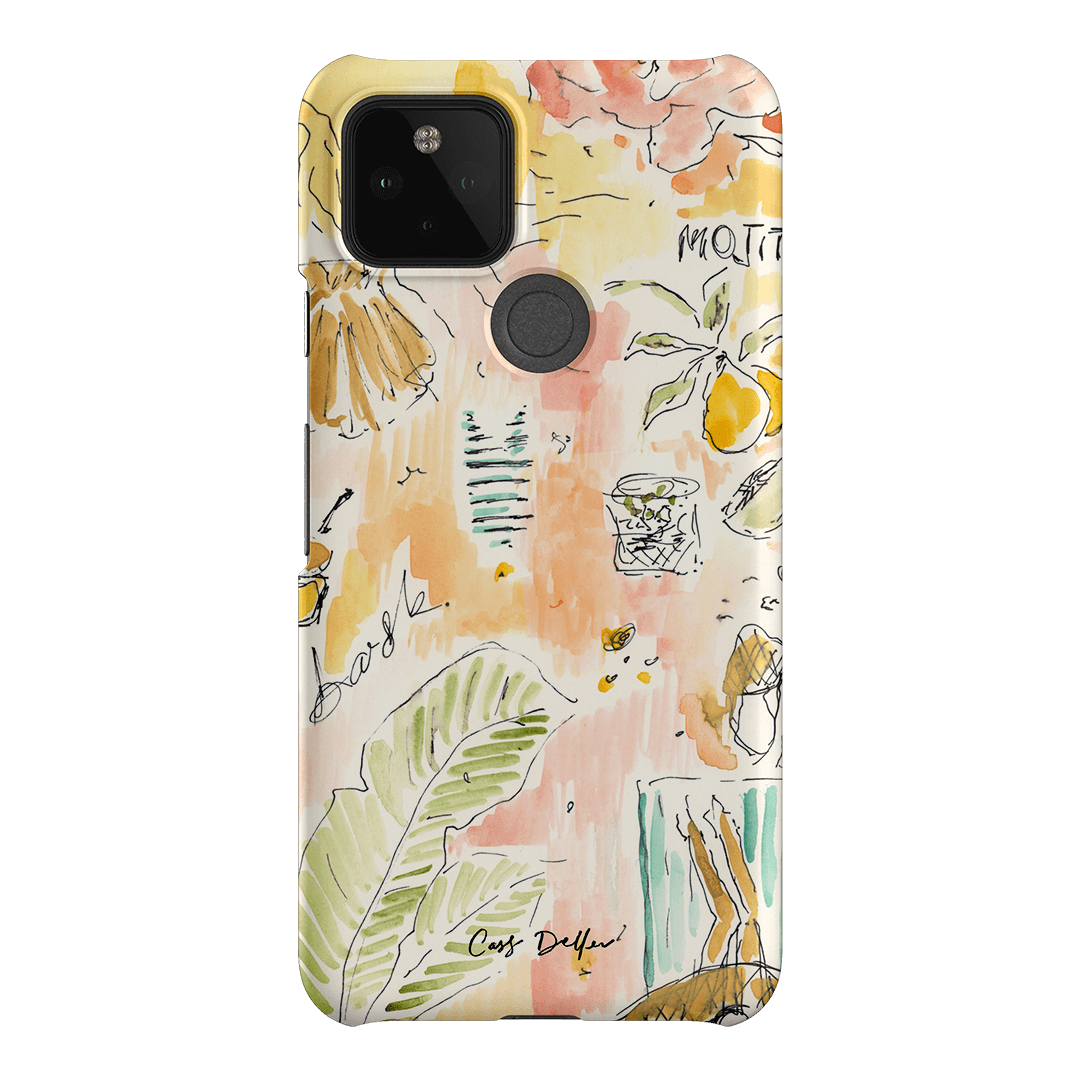 Mojito Printed Phone Cases Google Pixel 5 / Snap by Cass Deller - The Dairy