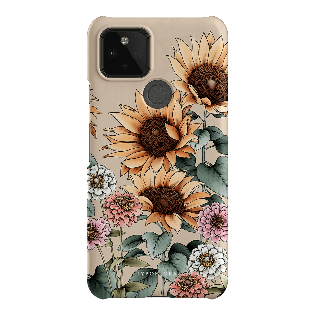 Summer Blooms Printed Phone Cases Google Pixel 5 / Snap by Typoflora - The Dairy