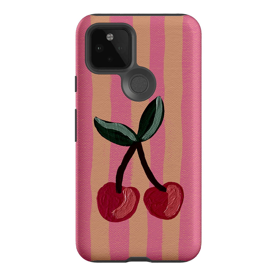 Cherry On Top Printed Phone Cases Google Pixel 5 / Armoured by Amy Gibbs - The Dairy
