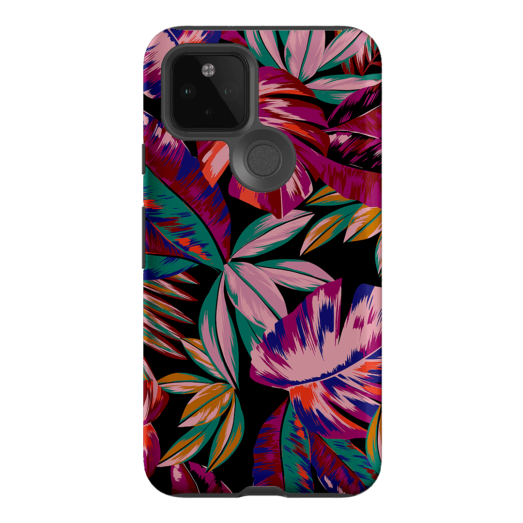 Midnight Palm Printed Phone Cases Google Pixel 5 / Armoured by Charlie Taylor - The Dairy