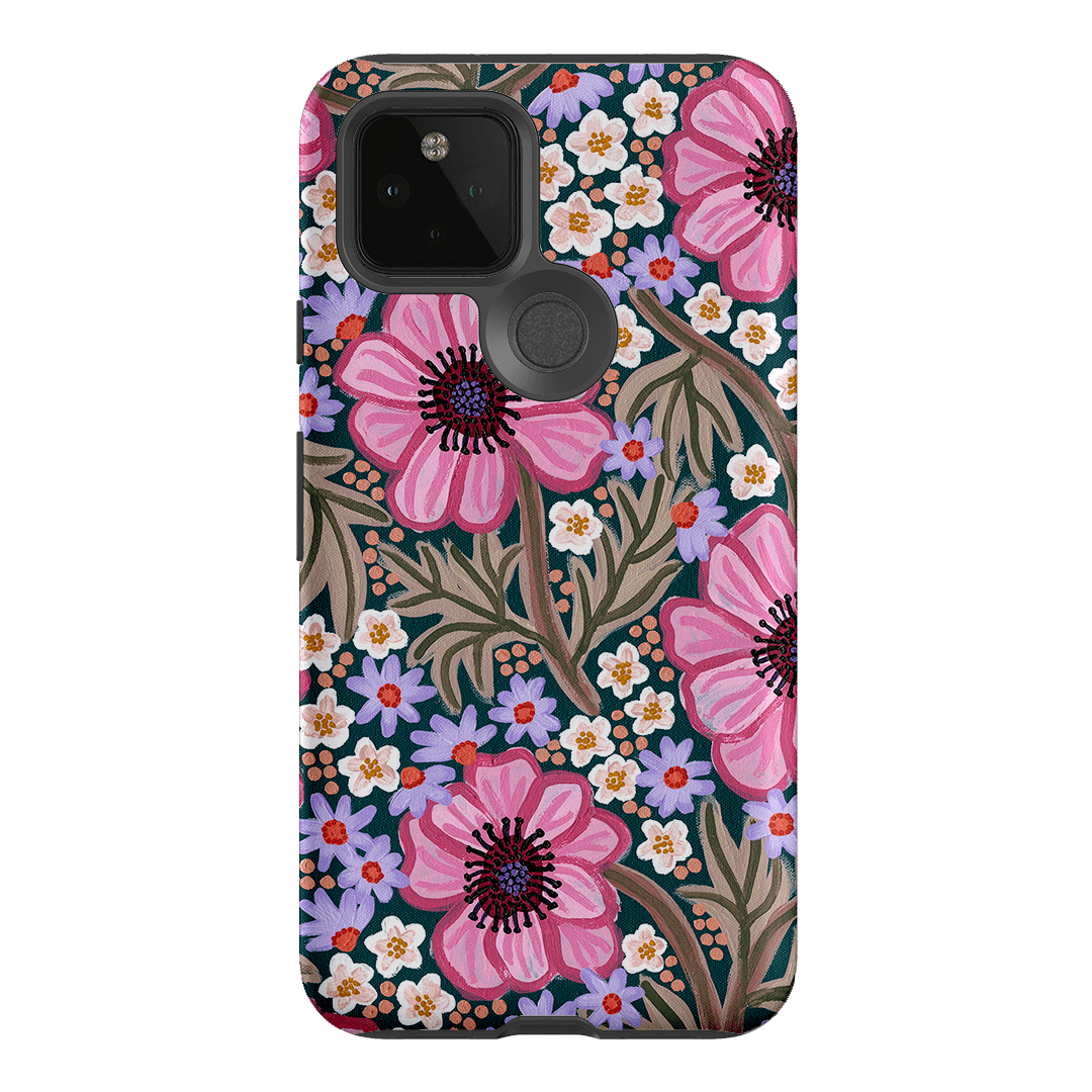 Pretty Poppies Printed Phone Cases Google Pixel 5 / Armoured by Amy Gibbs - The Dairy