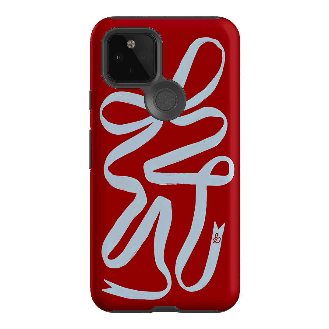 Cottage Ribbon Printed Phone Cases Google Pixel 5 / Armoured by Jasmine Dowling - The Dairy