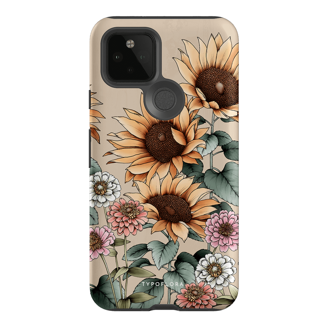 Summer Blooms Printed Phone Cases Google Pixel 5 / Armoured by Typoflora - The Dairy