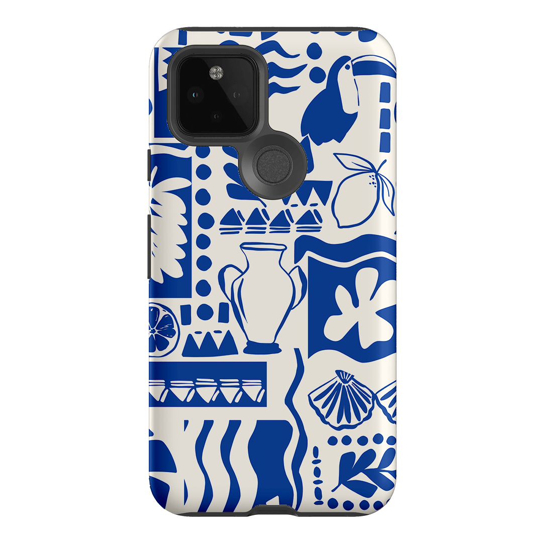 Toucan Blue Printed Phone Cases Google Pixel 5 / Armoured by Charlie Taylor - The Dairy