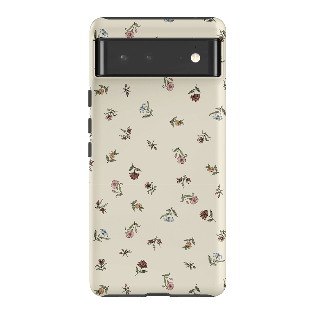 Butter Ditsy Printed Phone Cases Google Pixel 6 / Armoured by Veronica Tucker - The Dairy
