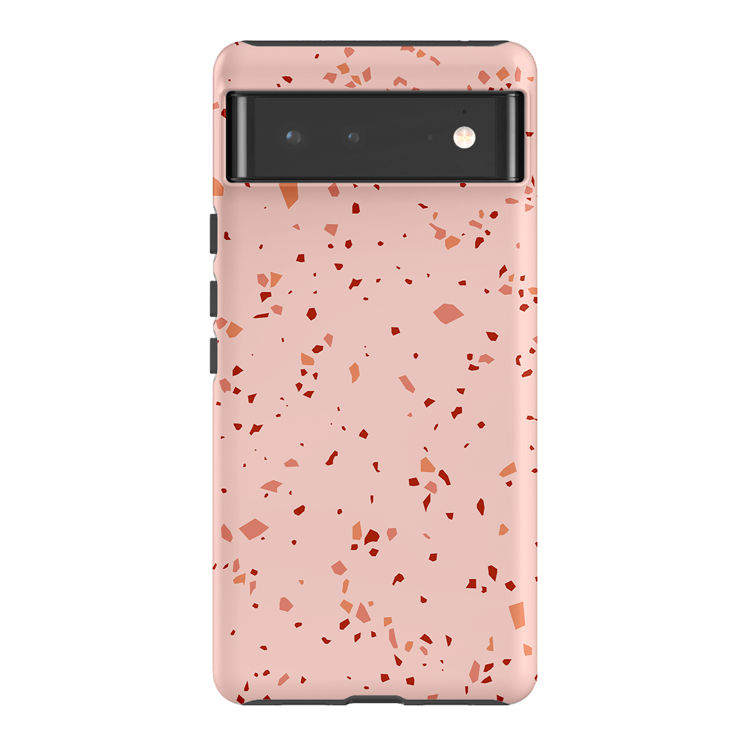 Capri Terrazzo Printed Phone Cases Google Pixel 6 / Armoured by The Dairy - The Dairy