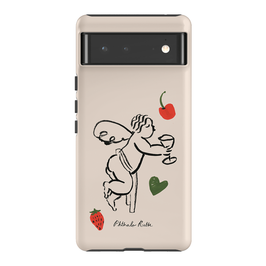 Cherub Printed Phone Cases Google Pixel 6 / Armoured by Phthalo Ruth - The Dairy