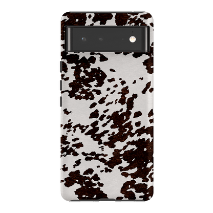 Cowhide Charm Printed Phone Cases Google Pixel 6 / Armoured by The Dairy - The Dairy