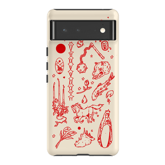 Dreamcore Cream Printed Phone Cases Google Pixel 6 / Armoured by Easty Beasty - The Dairy