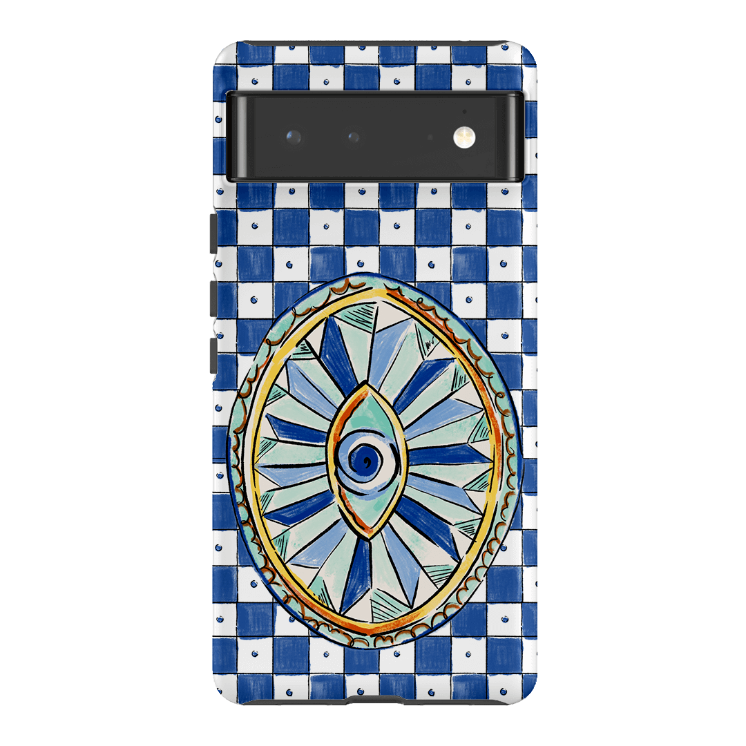 Evil Eye Printed Phone Cases Google Pixel 6 / Armoured by Fenton & Fenton - The Dairy