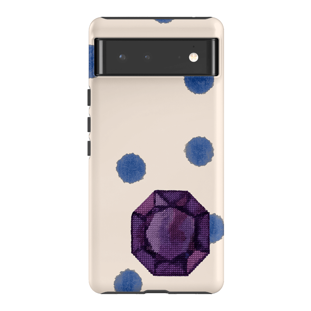 February Amethyst Printed Phone Cases Google Pixel 6 / Armoured by Joiana - The Dairy