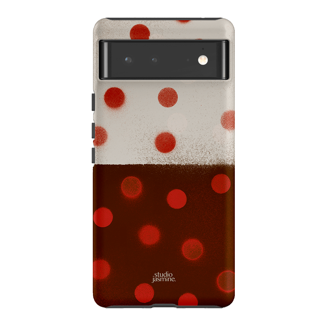 Ladybug Polka Dot Printed Phone Cases Google Pixel 6 / Armoured by Jasmine Dowling - The Dairy