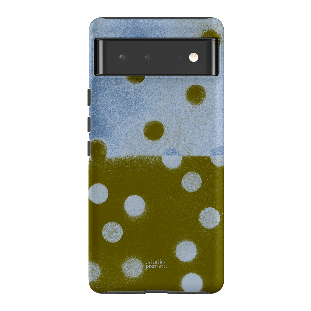 Lake Polka Dot Printed Phone Cases Google Pixel 6 / Armoured by Jasmine Dowling - The Dairy