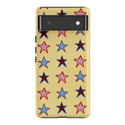 Lucky Stars Butter Printed Phone Cases Google Pixel 6 / Armoured by BG. Studio - The Dairy