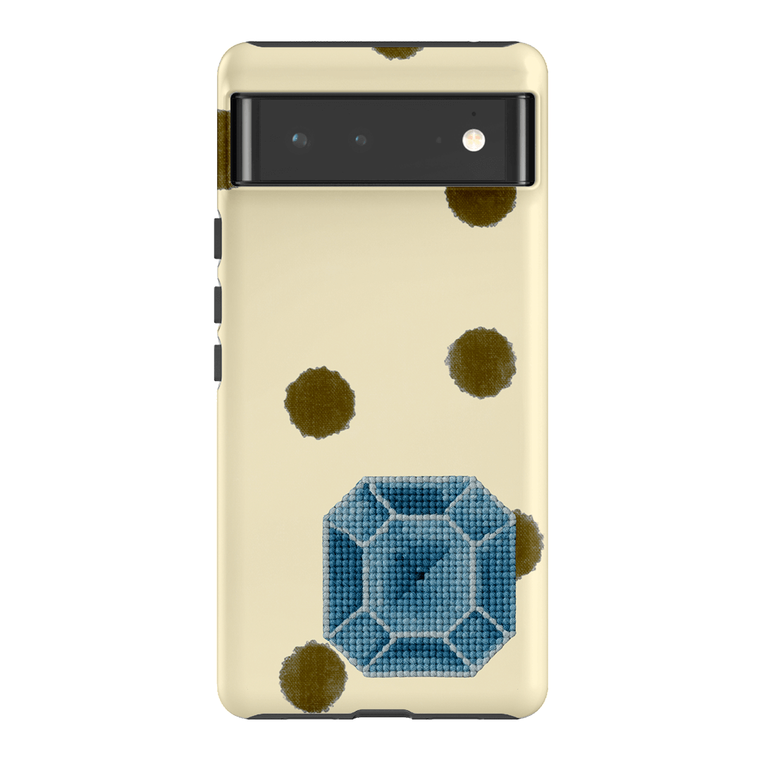 March Aquamarine Printed Phone Cases Google Pixel 6 / Armoured by Joiana - The Dairy