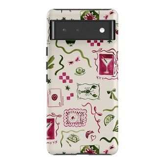 Martini Gal Printed Phone Cases Google Pixel 6 / Armoured by Charlie Taylor - The Dairy
