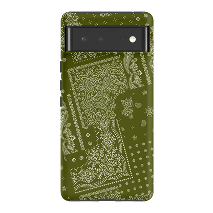 Paisley Fern Printed Phone Cases Google Pixel 6 / Armoured by The Dairy - The Dairy