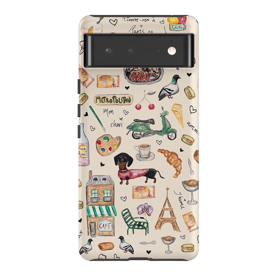 Parisian Daydream Printed Phone Cases Google Pixel 6 / Armoured by BG. Studio - The Dairy