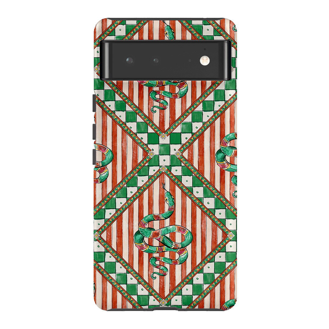 Serpent Printed Phone Cases Google Pixel 6 / Armoured by Fenton & Fenton - The Dairy